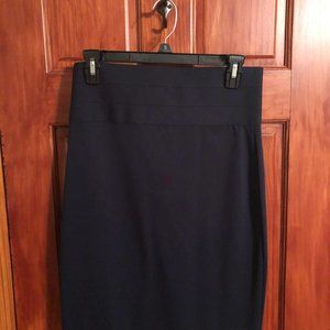 Max Studio navy blue pencil skirt medium